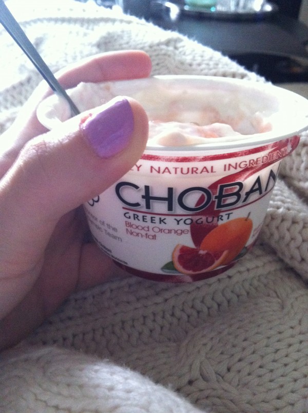 Chobani blood orange flavor
