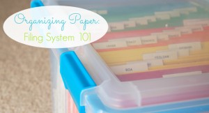 Filing System 101